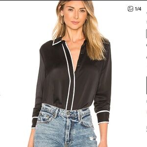 Equipment Genevia Blouse Small NWT